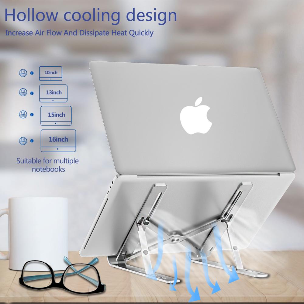 Foldable Laptop Stand Adjustable Notebook Stand Portable Laptop